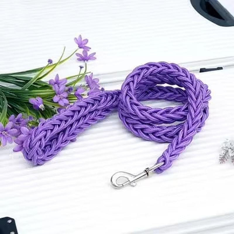 Heavy Duty Large Dog Leash Durable Nylon Braided Lead for Small Medium Big Dogs Bully Walking Hunting Camping Pet Accessories