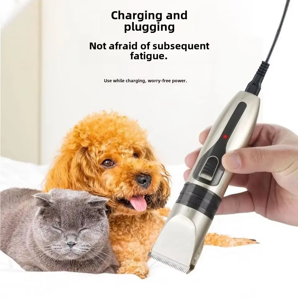 Pet Hair Trimmer Dog Grooming Clippers Electric Teddy Hair Cutting Machine for Large Dogs Battery Operated Removal Tools