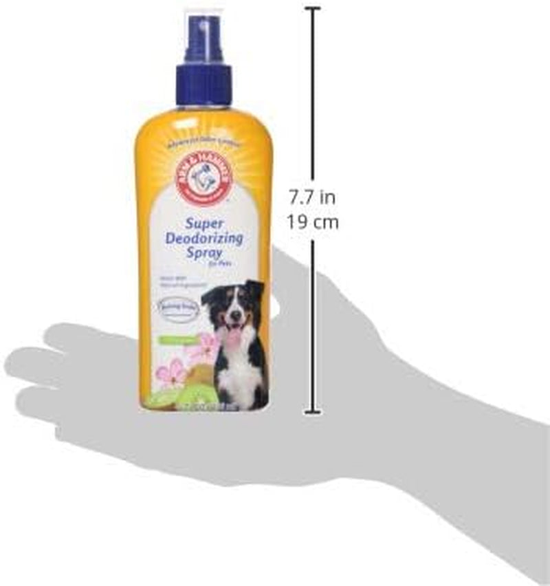 for Pets Super Deodorizing Spray for Dogs | Best Odor Eliminating Spray for All Dogs & Puppies | Fresh Kiwi Blossom Scent That Smells Great, 8 Ounces