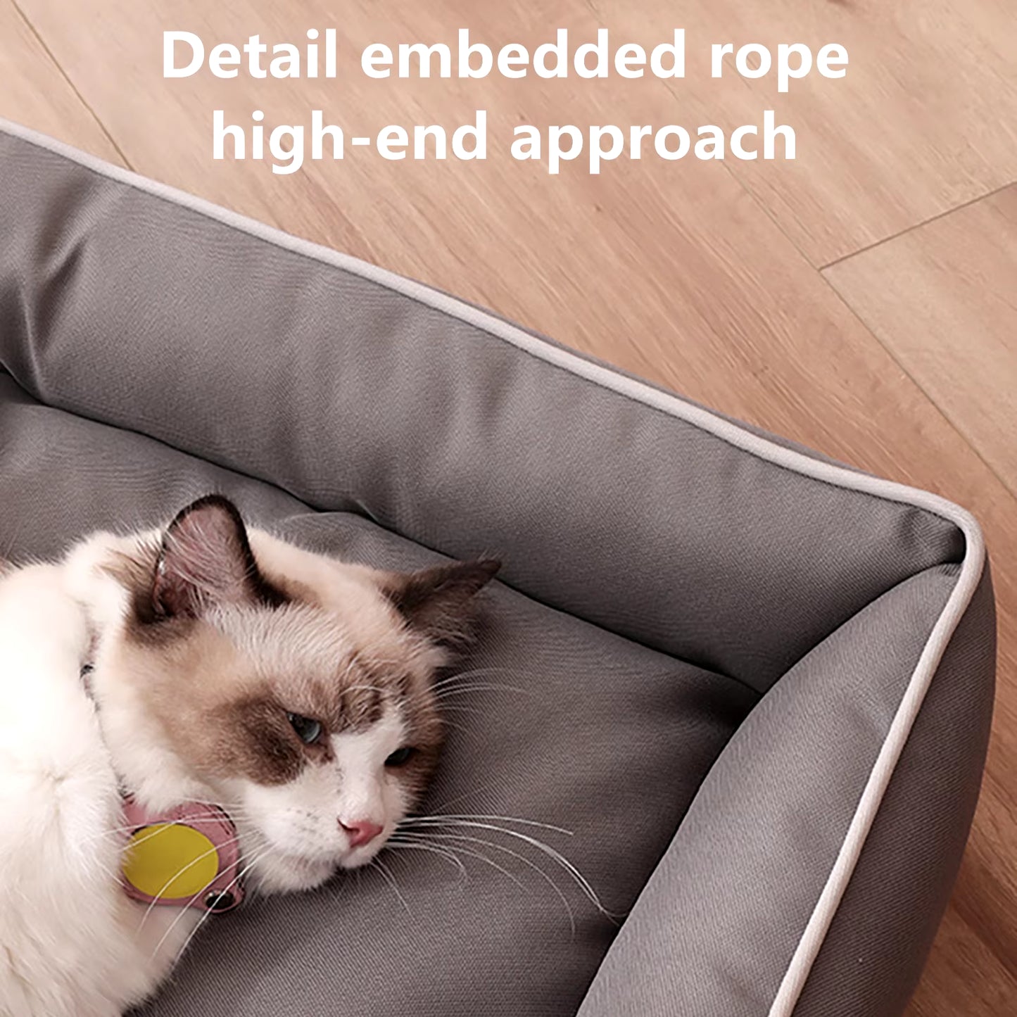 Waterproof Dog Bed 600D Oxford Cloth Pet Dogs Mat Beds Soft Thickened PP Cotton Filling Bite-Resistant Pets Dog Accessories