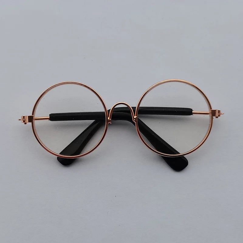 Lovely Vintage round Cat Sunglasses Reflection Eye Wear Glasses for Small Dog Cat Pet Photos Pet Products Props Accessories