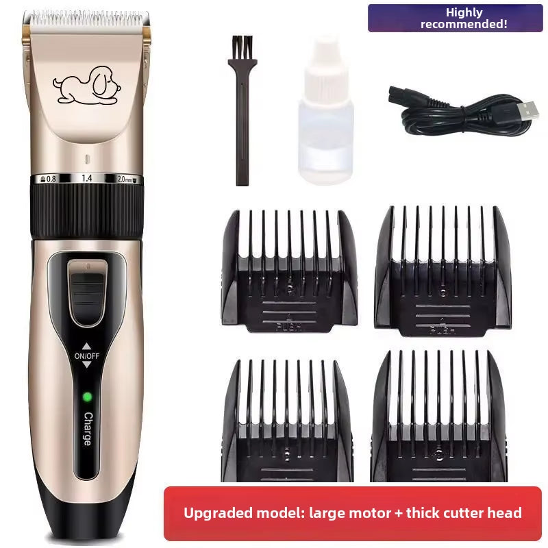 Pet Hair Trimmer Dog Grooming Clippers Electric Teddy Hair Cutting Machine for Large Dogs Battery Operated Removal Tools